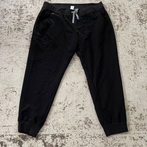 Figs Zamora jogger scrubs size XXL, black.